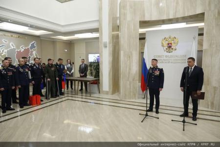 Г.А. Зюганов принял участие в открытии выставки «Герои Гостомеля»