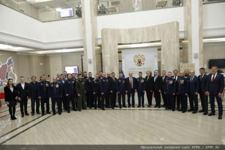 Г.А. Зюганов принял участие в открытии выставки «Герои Гостомеля»