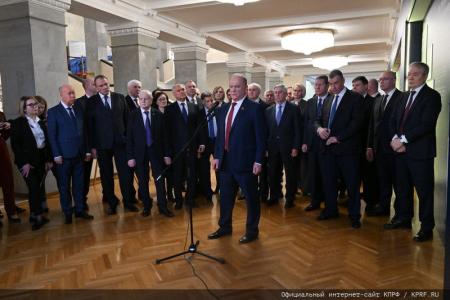 Г.А. Зюганов принял участие в открытии выставки в Госдуме, посвященной 80-летию Ялтинской конференции