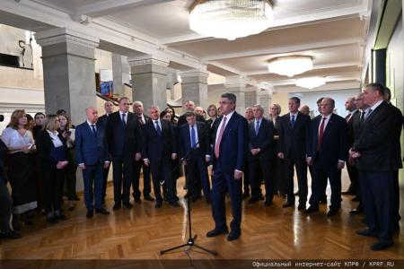 Г.А. Зюганов принял участие в открытии выставки в Госдуме, посвященной 80-летию Ялтинской конференции
