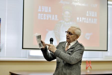 Воронежские коммунисты провели концерт в память о народной артистке СССР Марии Мордасовой
