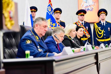 Анастасия Удальцова приняла участие в заседании Коллегии московского Главного управления ФСИН и вручила благодарности отличившимся сотрудникам