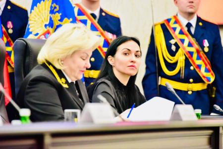 Анастасия Удальцова приняла участие в заседании Коллегии московского Главного управления ФСИН и вручила благодарности отличившимся сотрудникам