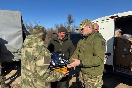 Сенатор Айрат Гибатдинов совершил рабочую поездку на территорию СВО