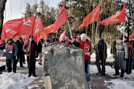 Красный автопробег - родному Воронежу!