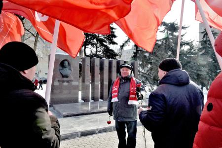 Красный автопробег - родному Воронежу!