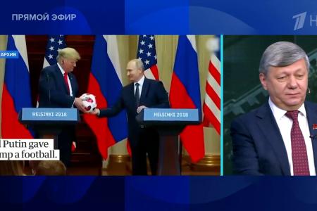 Дмитрий Новиков на Первом канале о том, что гарантию мира даёт только прочный суверенитет