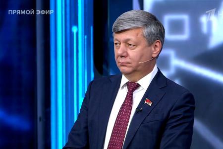 Дмитрий Новиков на Первом канале о том, что гарантию мира даёт только прочный суверенитет