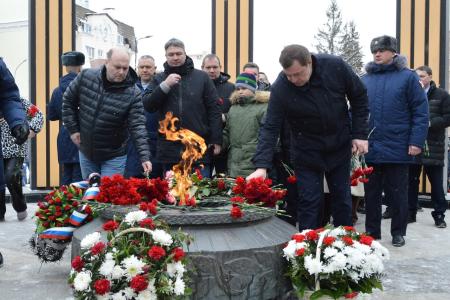 День памяти воинов - интернационалистов в Рязани