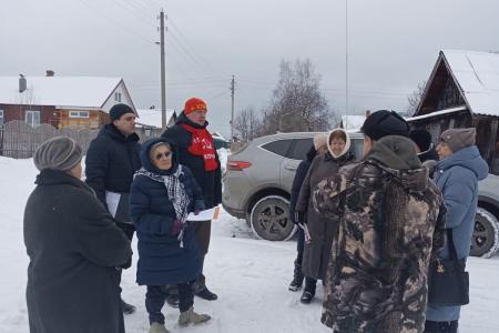 Открытый диалог: руководство Ивановского обкома КПРФ провело встречи с жителями Вичугского района