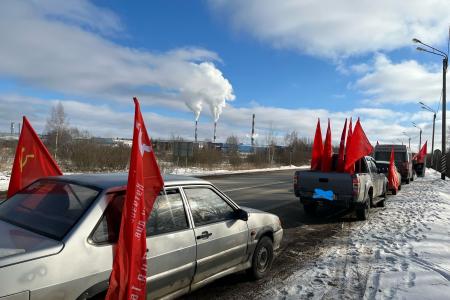 Костромские коммунисты достойно отметили День Советской Армии и Военно-Морского Флота!