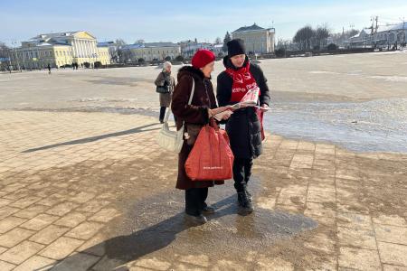 Костромские коммунисты продолжают проведение голосования в рамках Народного референдума КПРФ