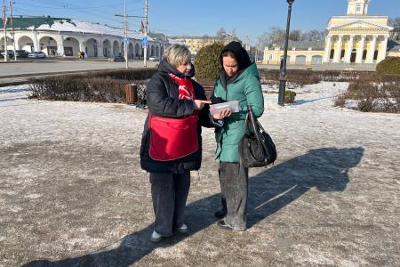 Костромские коммунисты продолжают проведение голосования в рамках Народного референдума КПРФ