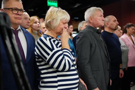 Заместитель Председателя Мособлдумы Александр Наумов принял участие в мероприятии – фотовыставке «Отец Героя»