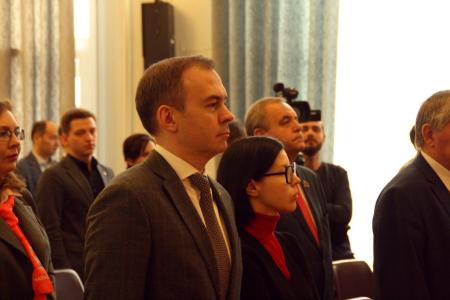 В Новосибирске начала работу XXX отчетно-выборная Конференция Новосибирского обкома КПРФ