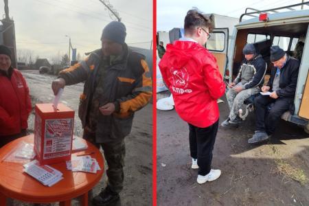 Коммунисты Пензы и Бессоновки организовали мобильные точки по голосованию на Народном Референдуме КПРФ