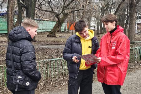 Пензенская область. Г.П. Камнев и Д.О. Филяев приняли участие в уличной акции в рамках «Народного Референдума»