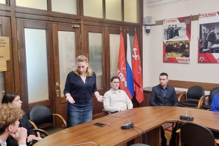 Мария Дробот обсудила с московскими студентами работу Госдумы и перспективы молодёжной политики