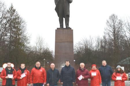 Олег Лебедев принял участие в проведении Народного референдума в городе Череповце Вологодской области