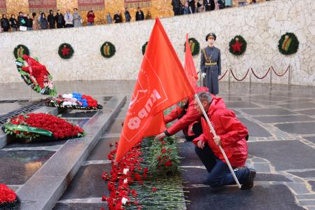 Марш-эстафета «Наша Великая Победа» состоялся в городе-герое Сталинграде