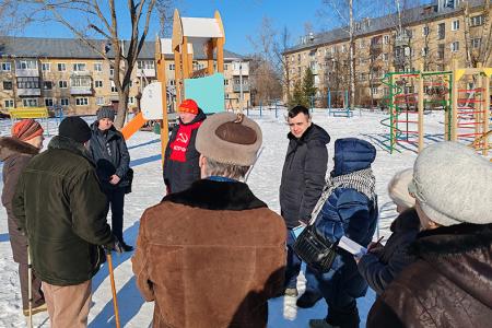 Руководство Ивановского обкома КПРФ провело встречи с жителями города Заволжск