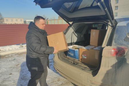 Рязанские коммунисты передали очередную партию гуманитарной помощи военнослужащим