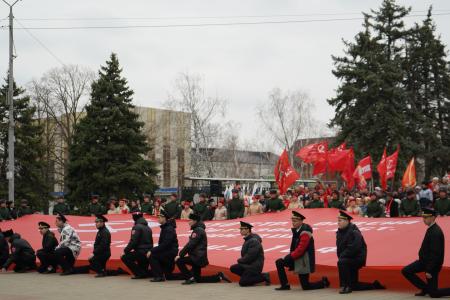Краснодарский край. Второй день антифашистского автомарша «Наша Великая Победа» на Кубани