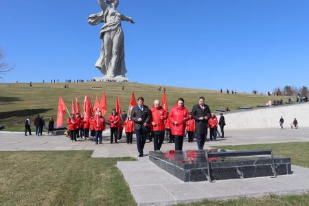 Марш-эстафета «Наша Великая Победа» состоялся в городе-герое Сталинграде