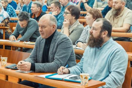 Олег Лебедев выступил в Вологодской государственной молочнохозяйственной академии имени Н.В. Верещагина