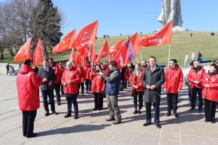 Марш-эстафета «Наша Великая Победа» состоялся в городе-герое Сталинграде