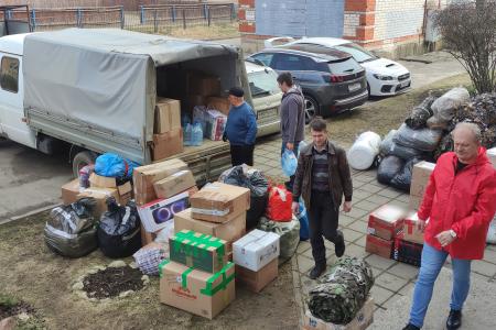 Гуманитарный конвой от новгородских коммунистов уходит в зону СВО