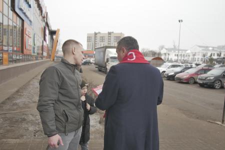 Даже в выходные - за диалог с народом! Народный референдум в Костроме