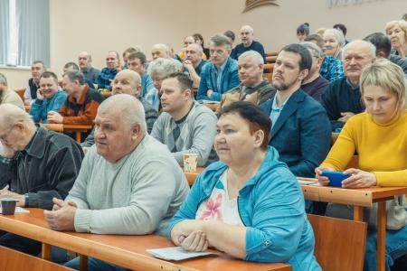 Олег Лебедев выступил в Вологодской государственной молочнохозяйственной академии имени Н.В. Верещагина
