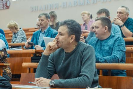 Олег Лебедев выступил в Вологодской государственной молочнохозяйственной академии имени Н.В. Верещагина