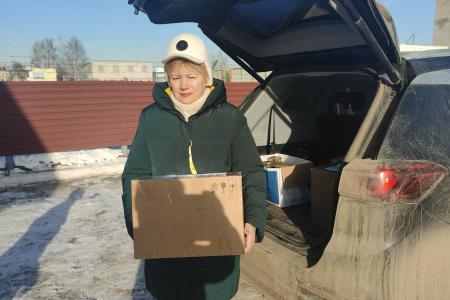 Рязанские коммунисты передали очередную партию гуманитарной помощи военнослужащим