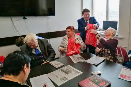 Курская область. Н.Н. Иванов провел заседание Правления КРО ООО «Дети войны»
