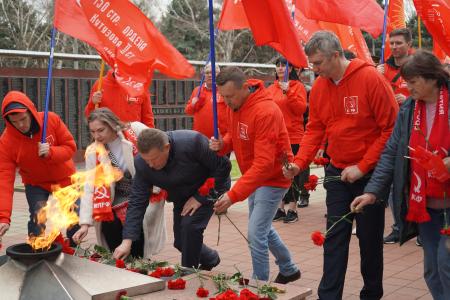 Краснодарский край. Второй день антифашистского автомарша «Наша Великая Победа» на Кубани