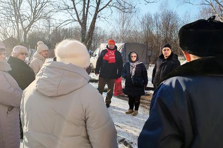 Руководство Ивановского обкома КПРФ провело встречи с жителями города Заволжск