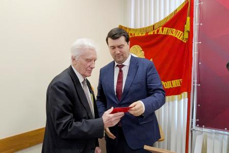 Олег Лебедев выступил на конференции Псковского областного отделения КПРФ и провел прием избирателей