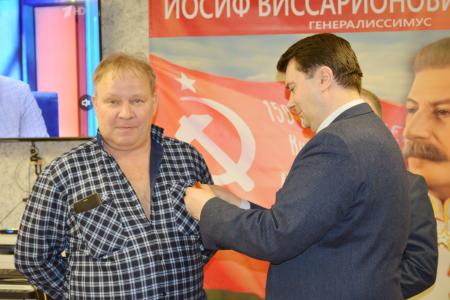 Олег Лебедев принял участие в проведении Народного референдума в городе Череповце Вологодской области