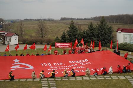 Краснодарский край. Второй день антифашистского автомарша «Наша Великая Победа» на Кубани