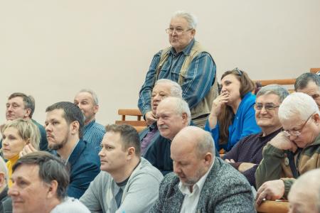 Олег Лебедев выступил в Вологодской государственной молочнохозяйственной академии имени Н.В. Верещагина