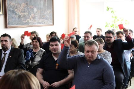 В Томске прошёл первый этап отчётно-выборной конференция партии