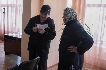 Первый секретарь Калмыцкого рескома партии,  вице-спикер парламента Калмыкии Николай Нуров провел встречу с избирателями в Кетченеровском районе
