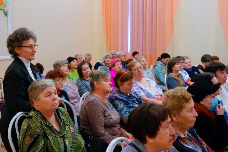 Пермский край. Мария Дробот встретилась с активистами клуба пенсионеров в Краснокамске