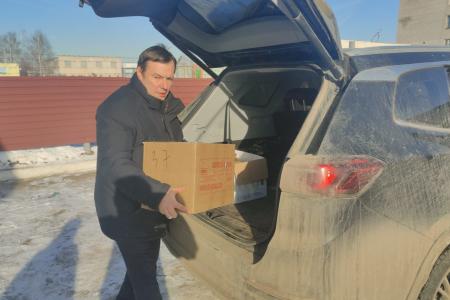 Рязанские коммунисты передали очередную партию гуманитарной помощи военнослужащим