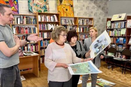«Салют, Победа!». В Саратове состоялся первый этап подведения конкурса творческих работ по живописи, графике и скульптуре
