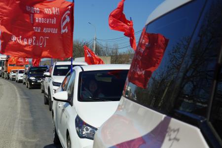 Краснодарский край. Марш-эстафета «Наша великая Победа» пришел в город-герой Новороссийск