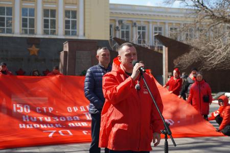 Краснодарский край. Марш-эстафета «Наша великая Победа» пришел в город-герой Новороссийск