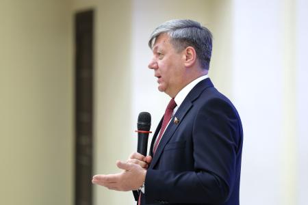 Дмитрий Новиков встретился в Ставрополе с руководством Северо-Кавказского Федерального Университета